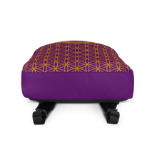Load image into Gallery viewer, TRILLYYON - Purple  - Flower Of Life Backpack
