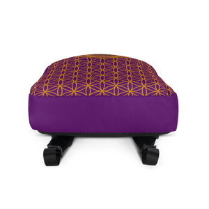 TRILLYYON - Purple  - Flower Of Life Backpack