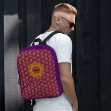 Load image into Gallery viewer, TRILLYYON - Purple  - Flower Of Life Backpack