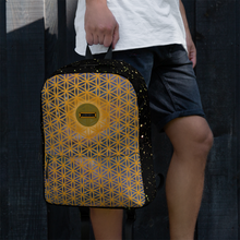 Load image into Gallery viewer, TRILLYYON - Cosmic  - Flower Of Life Backpack