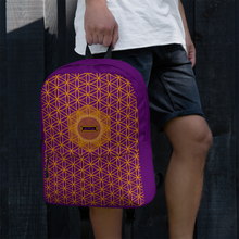 Load image into Gallery viewer, TRILLYYON - Purple  - Flower Of Life Backpack