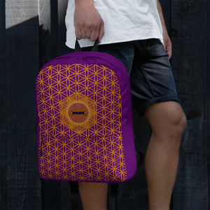 TRILLYYON - Purple  - Flower Of Life Backpack