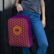 Load image into Gallery viewer, TRILLYYON - Purple  - Flower Of Life Backpack