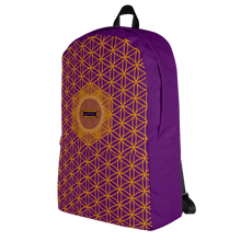 Load image into Gallery viewer, TRILLYYON - Purple  - Flower Of Life Backpack