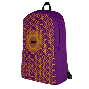 TRILLYYON - Purple  - Flower Of Life Backpack