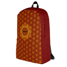 Load image into Gallery viewer, TRILLYYON - Red  - Flower Of Life Pocket Backpack