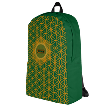 Load image into Gallery viewer, TRILLYYON - Blue  - Flower Of Life Pocket Backpack