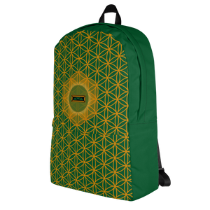 TRILLYYON - Blue  - Flower Of Life Pocket Backpack