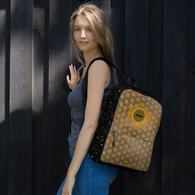 Load image into Gallery viewer, TRILLYYON - Cosmic  - Flower Of Life Backpack