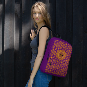 TRILLYYON - Purple  - Flower Of Life Backpack