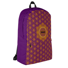 Load image into Gallery viewer, TRILLYYON - Purple  - Flower Of Life Backpack