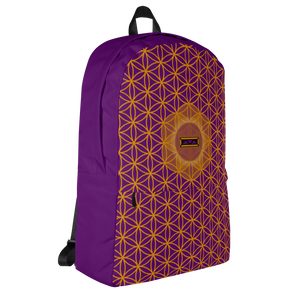 TRILLYYON - Purple  - Flower Of Life Backpack