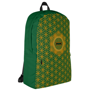TRILLYYON - Blue  - Flower Of Life Pocket Backpack