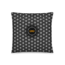 Load image into Gallery viewer, TRILLYYON - Black &amp; White  - Flower Of Life Pillows