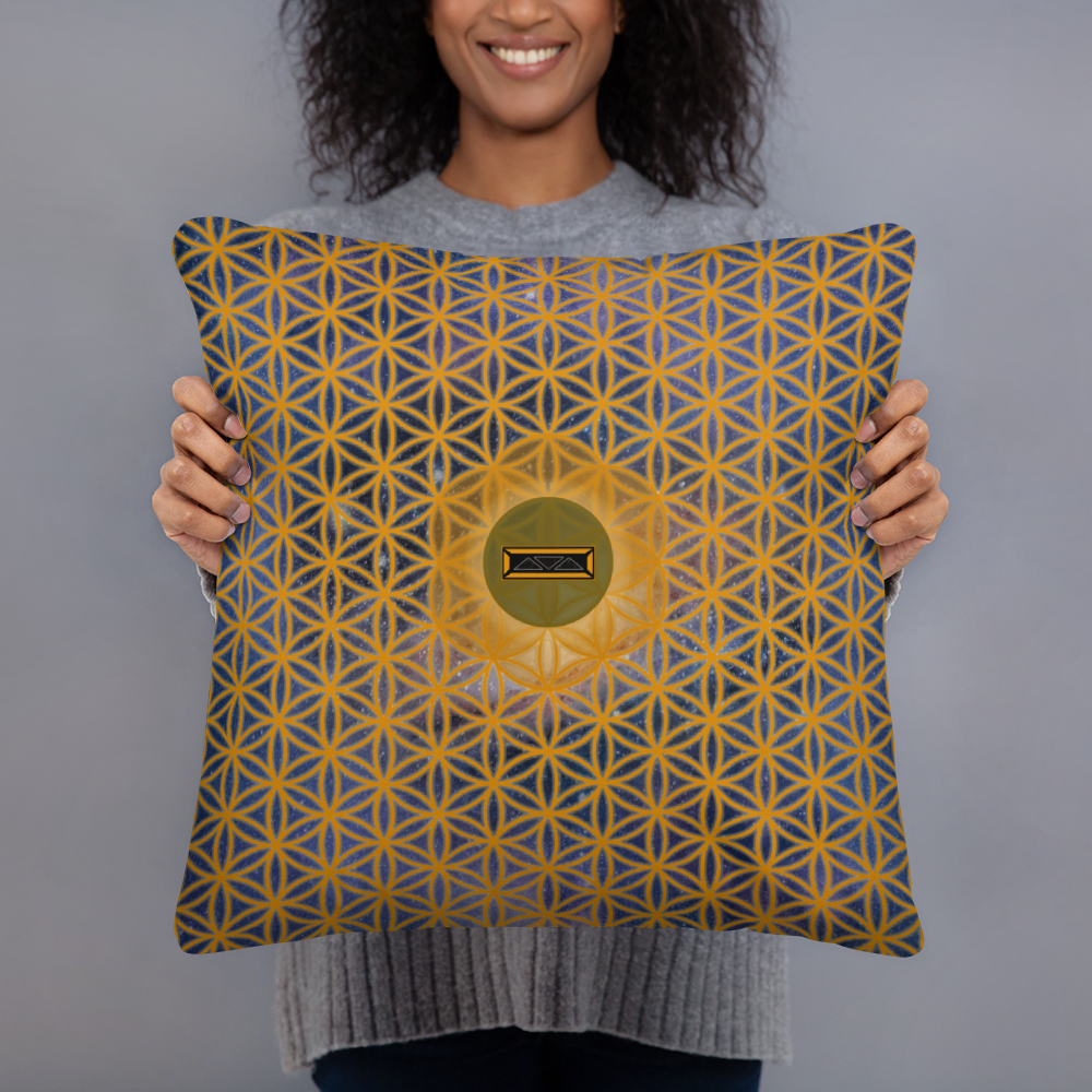 TRILLYYON - Cosmic  - Flower Of Life Shorts Pillow
