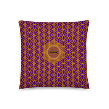 Load image into Gallery viewer, TRILLYYON - Purple  - Flower Of Life Pillows