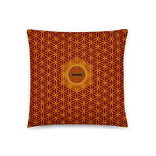Load image into Gallery viewer, TRILLYYON - Red  - Flower Of Life Pillows