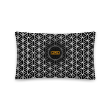 Load image into Gallery viewer, TRILLYYON - Black &amp; White  - Flower Of Life Pillows