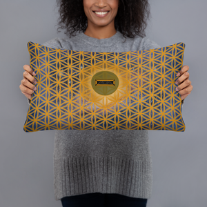 TRILLYYON - Cosmic  - Flower Of Life Shorts Pillow