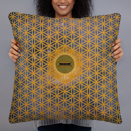 TRILLYYON - Cosmic  - Flower Of Life Shorts Pillow
