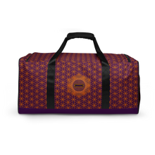 Load image into Gallery viewer, TRILLYYON - Purple  - Flower Of Life Duffle bag