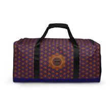 Load image into Gallery viewer, TRILLYYON - Blue  - Flower Of Life Duffle bag
