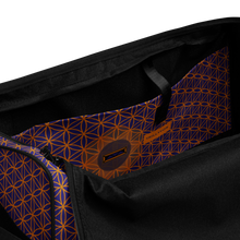 Load image into Gallery viewer, TRILLYYON - Blue  - Flower Of Life Duffle bag