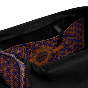 TRILLYYON - Blue  - Flower Of Life Duffle bag