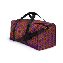 Load image into Gallery viewer, TRILLYYON - Purple  - Flower Of Life Duffle bag