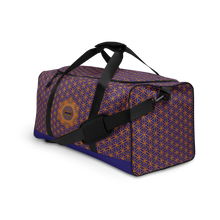 Load image into Gallery viewer, TRILLYYON - Blue  - Flower Of Life Duffle bag