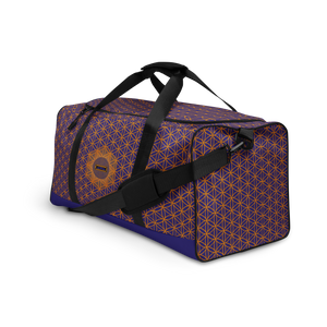 TRILLYYON - Blue  - Flower Of Life Duffle bag