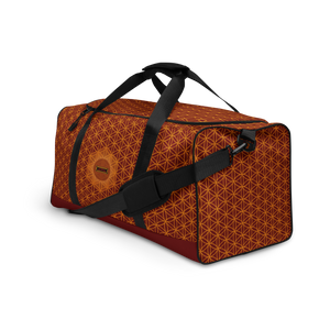 TRILLYYON - Red  - Flower Of Life Duffle bag
