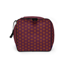Load image into Gallery viewer, TRILLYYON - Purple  - Flower Of Life Duffle bag