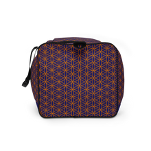 Load image into Gallery viewer, TRILLYYON - Blue  - Flower Of Life Duffle bag