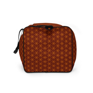 TRILLYYON - Red  - Flower Of Life Duffle bag