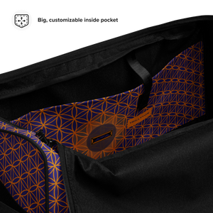 TRILLYYON - Blue  - Flower Of Life Duffle bag