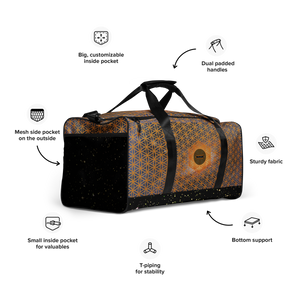 TRILLYYON - Cosmic  - Flower Of Life Duffle bag