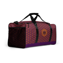 Load image into Gallery viewer, TRILLYYON - Purple  - Flower Of Life Duffle bag