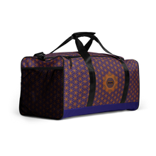 Load image into Gallery viewer, TRILLYYON - Blue  - Flower Of Life Duffle bag