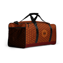Load image into Gallery viewer, TRILLYYON - Red  - Flower Of Life Duffle bag