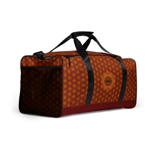 TRILLYYON - Red  - Flower Of Life Duffle bag