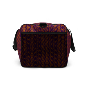 TRILLYYON - Purple  - Flower Of Life Duffle bag