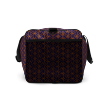 Load image into Gallery viewer, TRILLYYON - Blue  - Flower Of Life Duffle bag