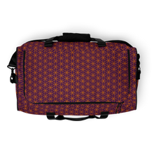 Load image into Gallery viewer, TRILLYYON - Purple  - Flower Of Life Duffle bag
