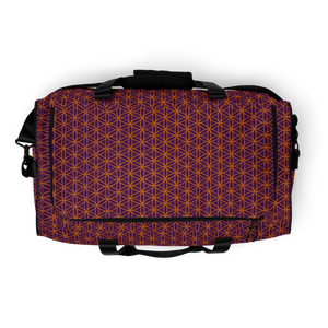 TRILLYYON - Purple  - Flower Of Life Duffle bag