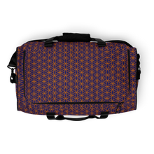 Load image into Gallery viewer, TRILLYYON - Blue  - Flower Of Life Duffle bag