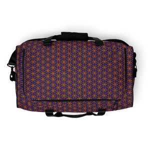TRILLYYON - Blue  - Flower Of Life Duffle bag