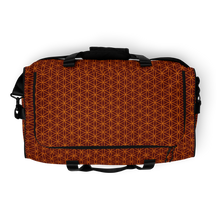 Load image into Gallery viewer, TRILLYYON - Red  - Flower Of Life Duffle bag