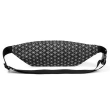 Load image into Gallery viewer, TRILLYYON - Flower Of Life Fanny Pack - Black &amp; White