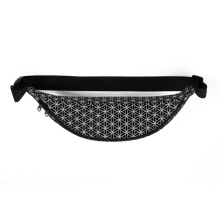 Load image into Gallery viewer, TRILLYYON - Flower Of Life Fanny Pack - Black &amp; White